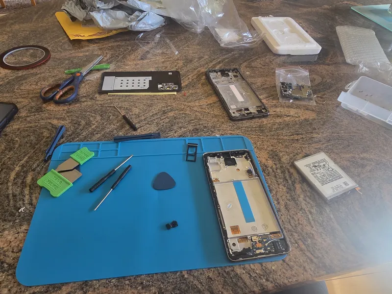 Réparation de téléphone